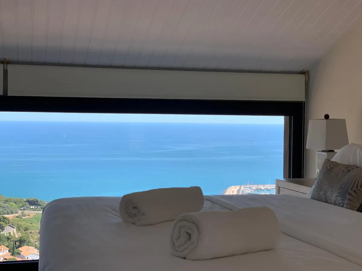 Sitges Spaces Sea View Villa- 6 Bedrooms, 5 Bathrooms, 2 Private Pools, Near Center