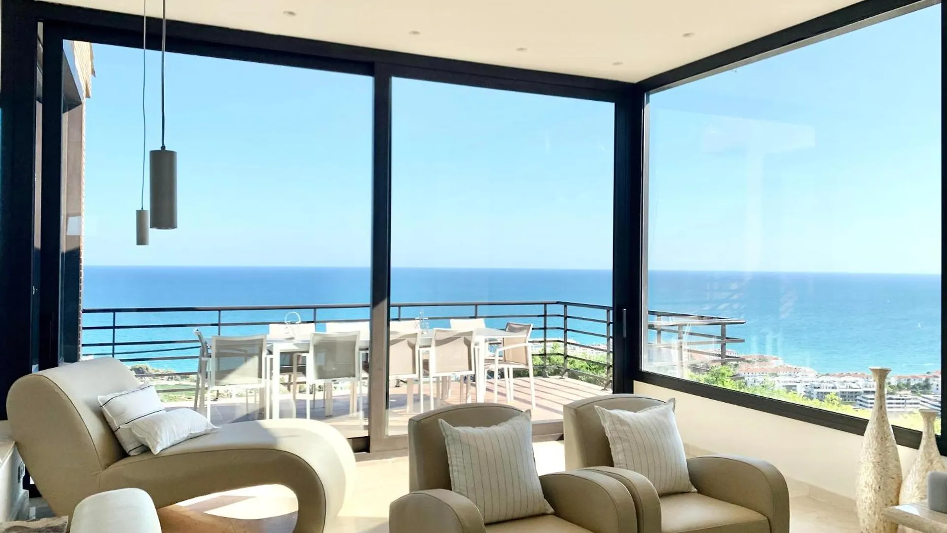 Sitges Spaces Sea View Villa- 6 Bedrooms, 5 Bathrooms, 2 Private Pools, Near Center Spain