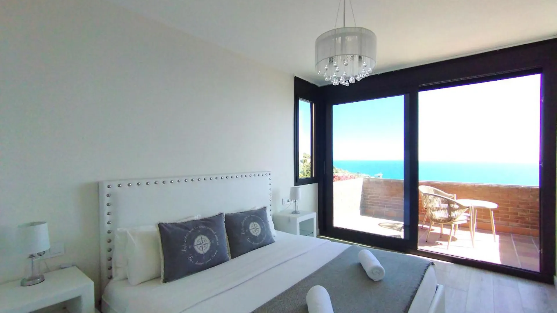 Villa Sitges Spaces Sea View Villa- 6 Bedrooms, 5 Bathrooms, 2 Private Pools, Near Center