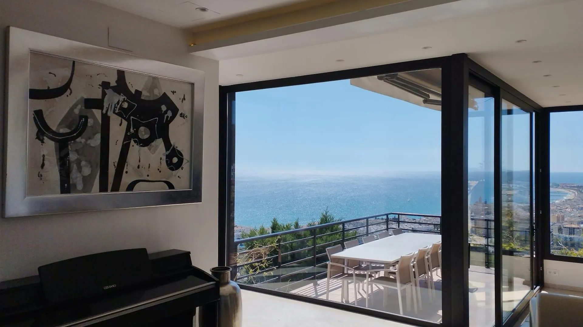 Sitges Spaces Sea View Villa- 6 Bedrooms, 5 Bathrooms, 2 Private Pools, Near Center Spain