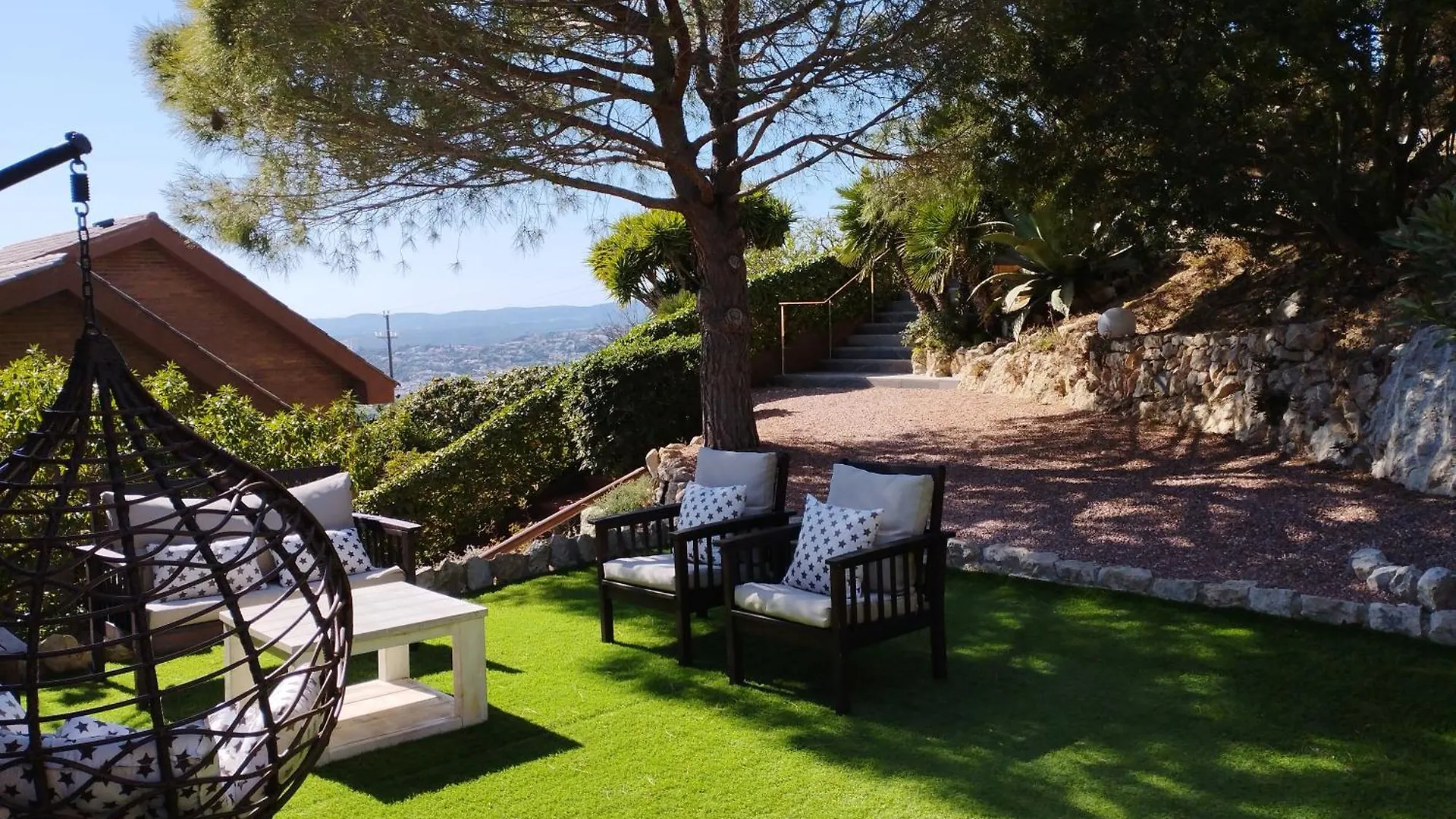 Sitges Spaces Sea View Villa- 6 Bedrooms, 5 Bathrooms, 2 Private Pools, Near Center 0*,  Spain