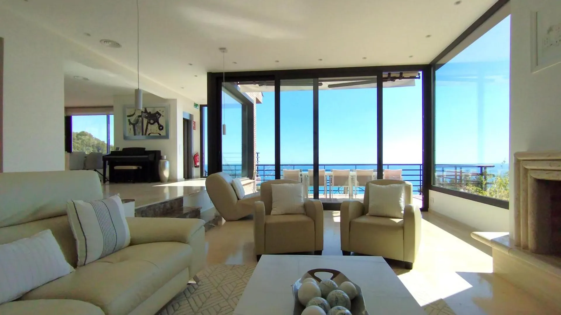 Sitges Spaces Sea View Villa- 6 Bedrooms, 5 Bathrooms, 2 Private Pools, Near Center 0*,  Spain
