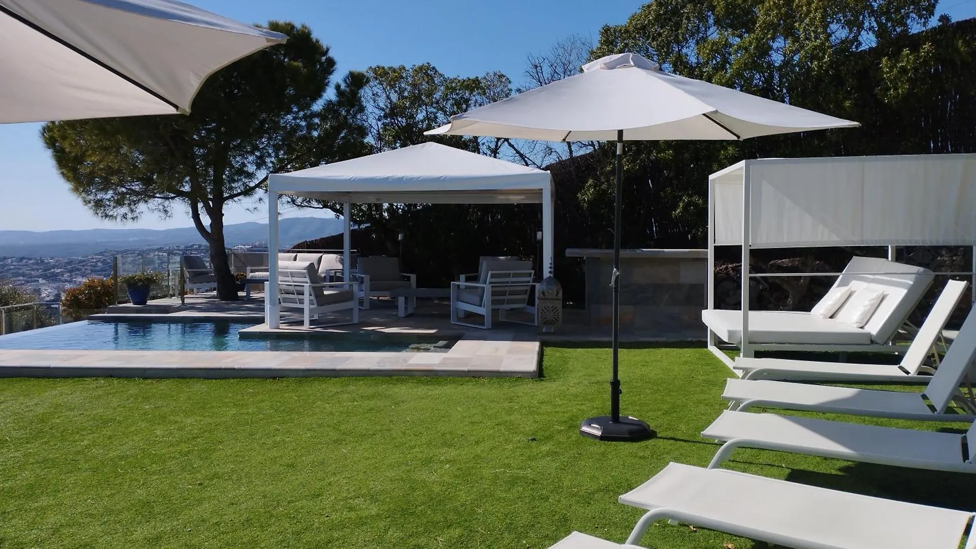 Villa Sitges Spaces Sea View Villa- 6 Bedrooms, 5 Bathrooms, 2 Private Pools, Near Center Spain