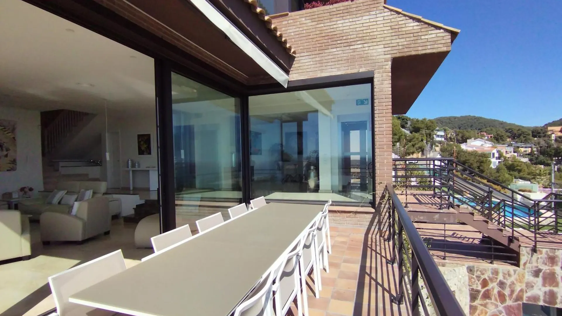 Villa Sitges Spaces Sea View Villa- 6 Bedrooms, 5 Bathrooms, 2 Private Pools, Near Center