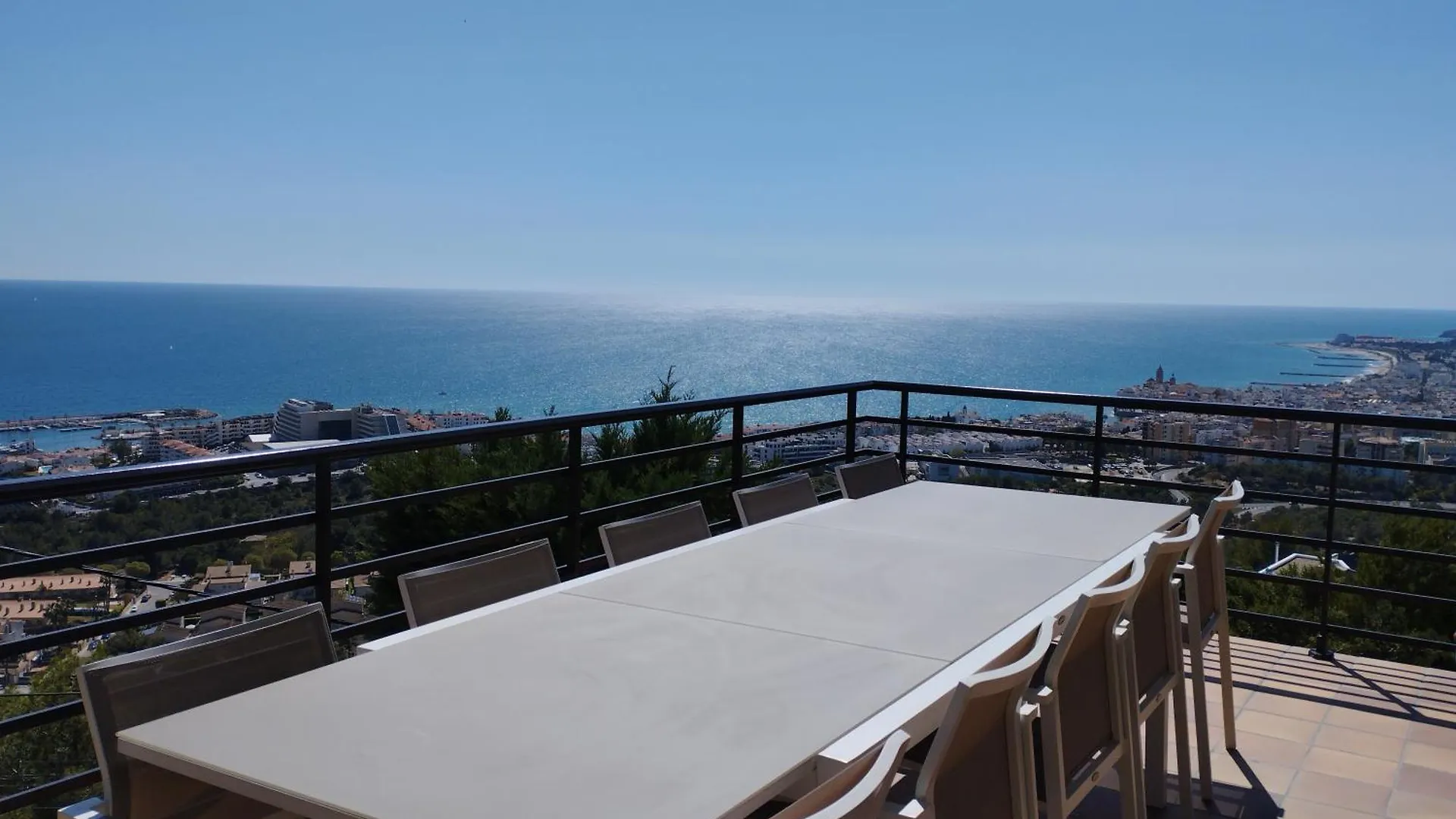 Sitges Spaces Sea View Villa- 6 Bedrooms, 5 Bathrooms, 2 Private Pools, Near Center